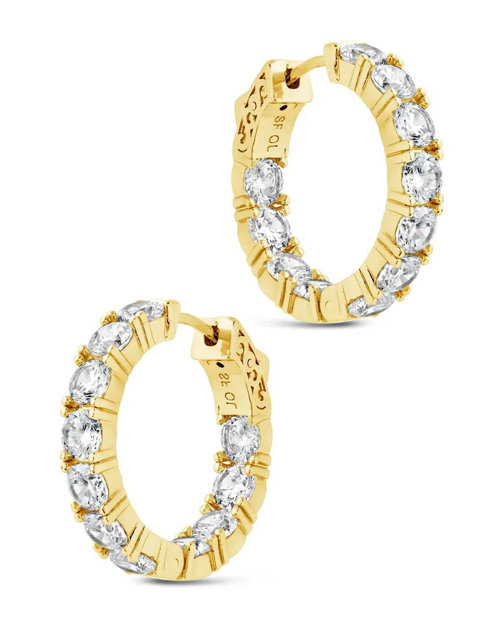 Valerie CZ Celebration Hoop Earrings