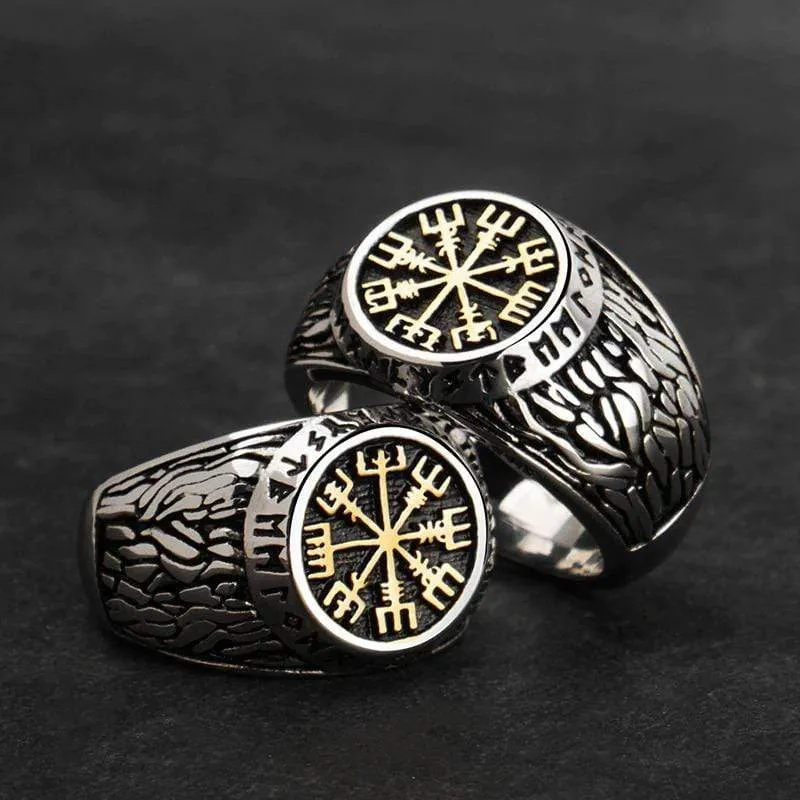 Vegvisir & Runes Alphabet