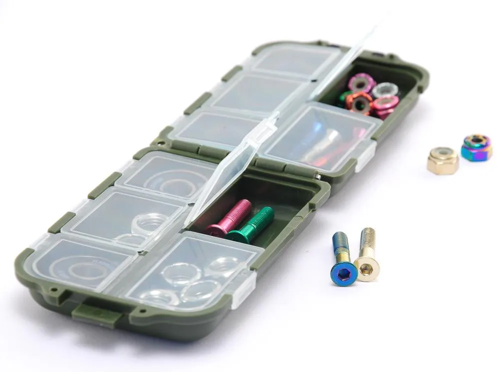 Venom Skateboards 27pc Ultimate Hardware Gift Pack inc Storage Box