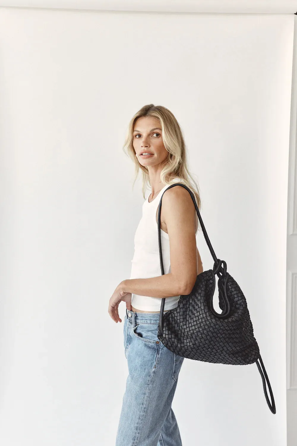 Vestirsi Woven Bella Backpack Black