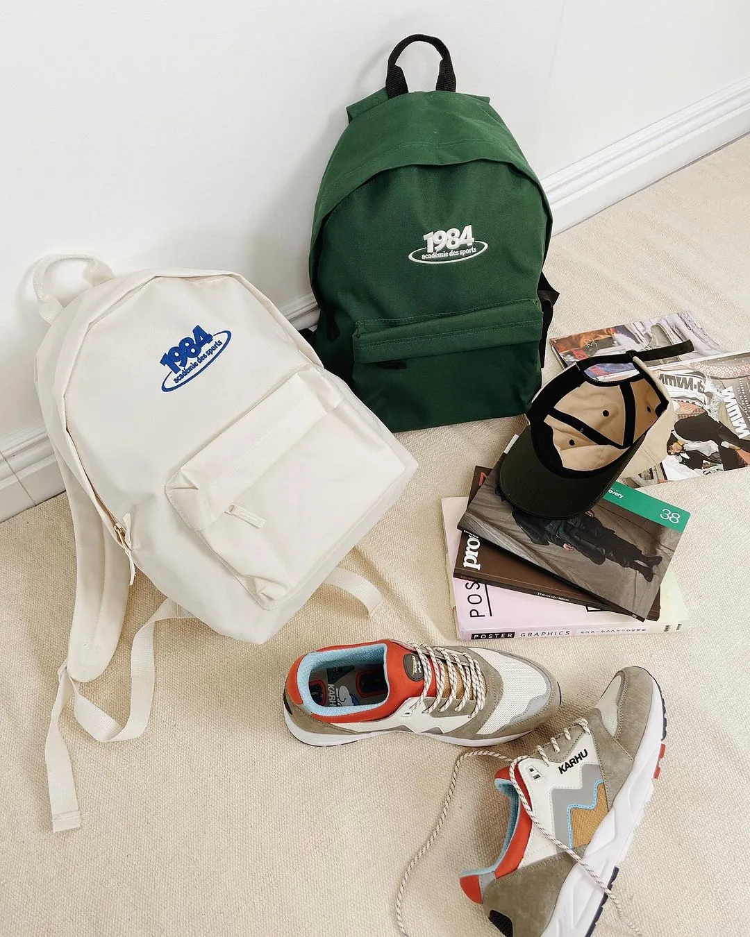 Vice 84 '1984' Embroidered Backpack - Green
