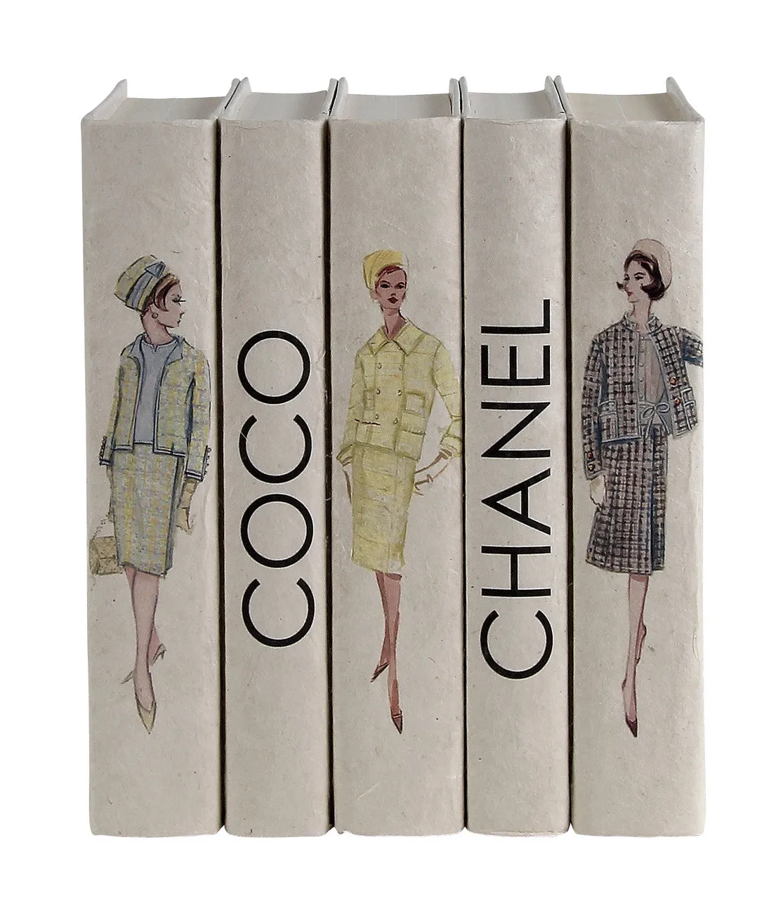 VINTAGE COCO CHANEL FASHION 5 VOL