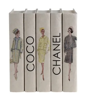 VINTAGE COCO CHANEL FASHION 5 VOL