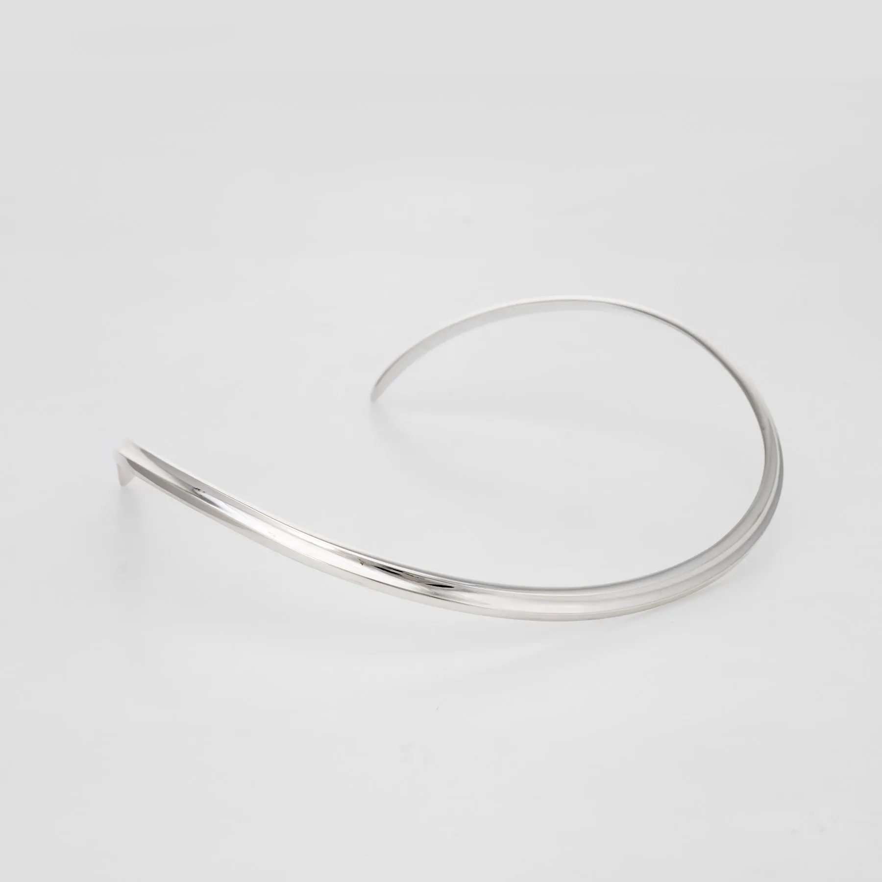 Vintage Gianmaria Buccellati Neck Collar Sterling Silver Choker Statement Fine