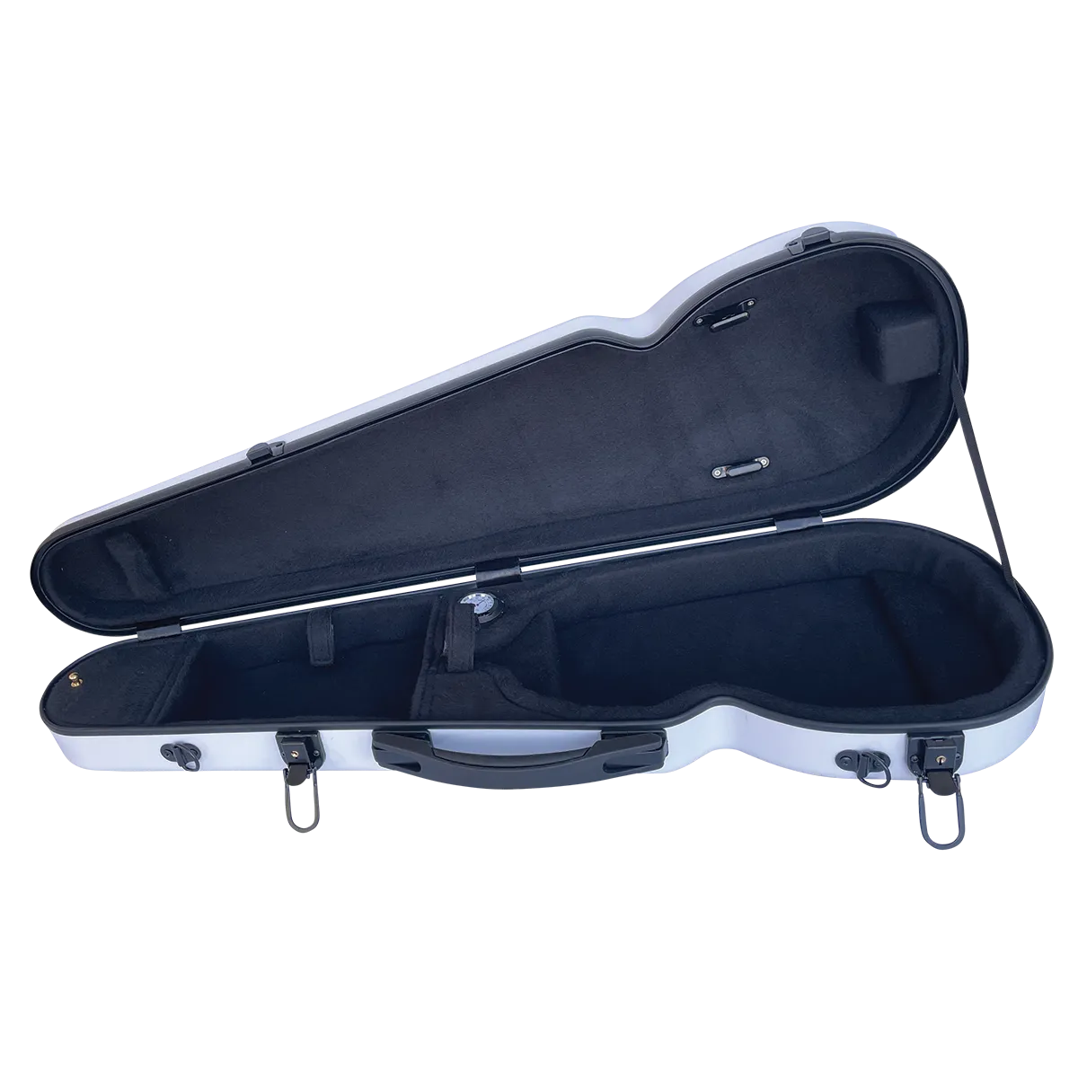 Vivo Polycarbonate Shaped Violin Case 4/4 Textured White