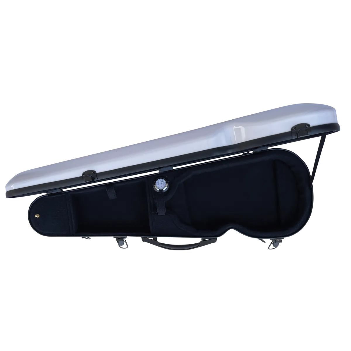 Vivo Polycarbonate Shaped Violin Case 4/4 Textured White