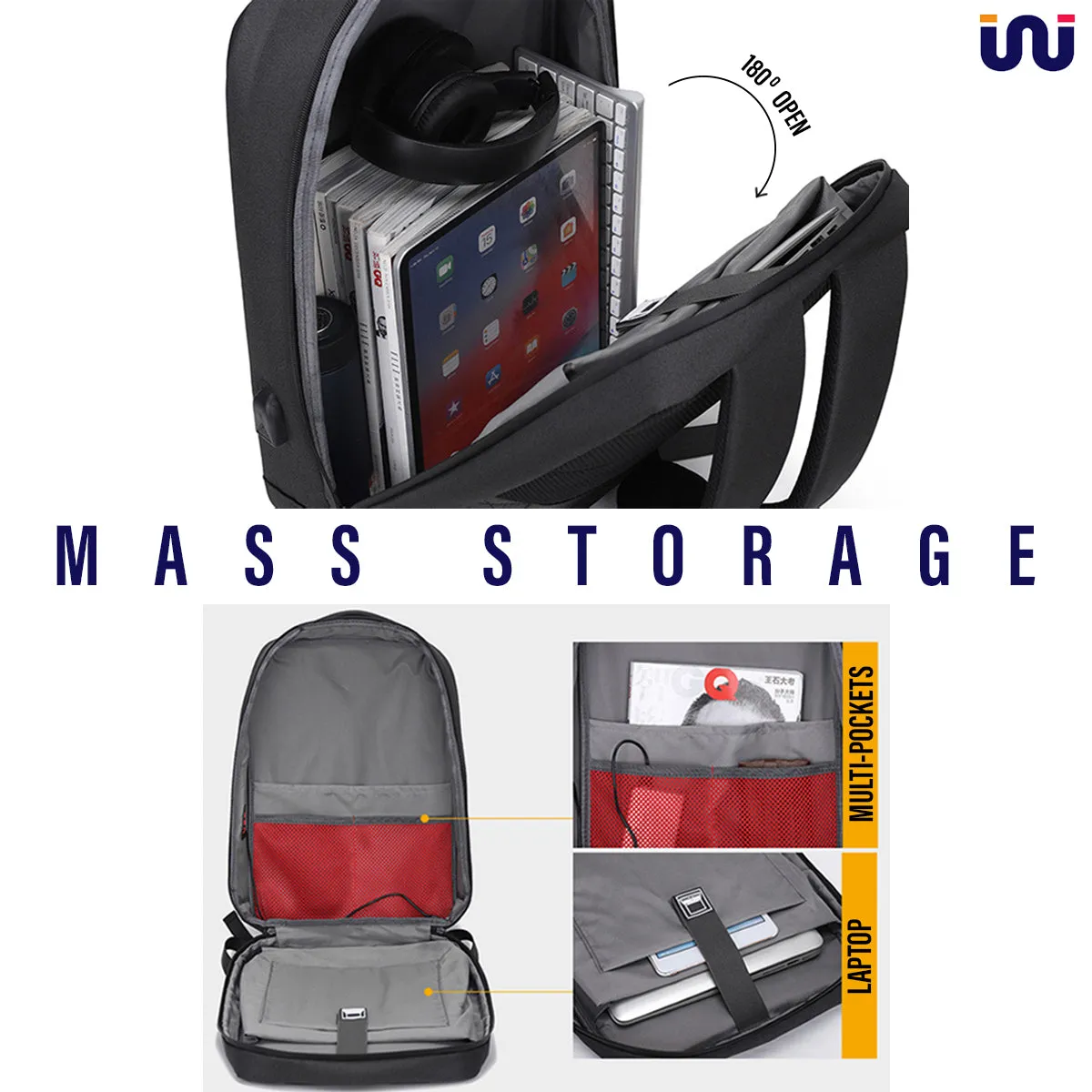 WALKENT 15.6" Laptop Bag - Model Duro