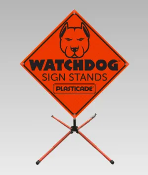 Watchdog Compact Springless Sign Stand