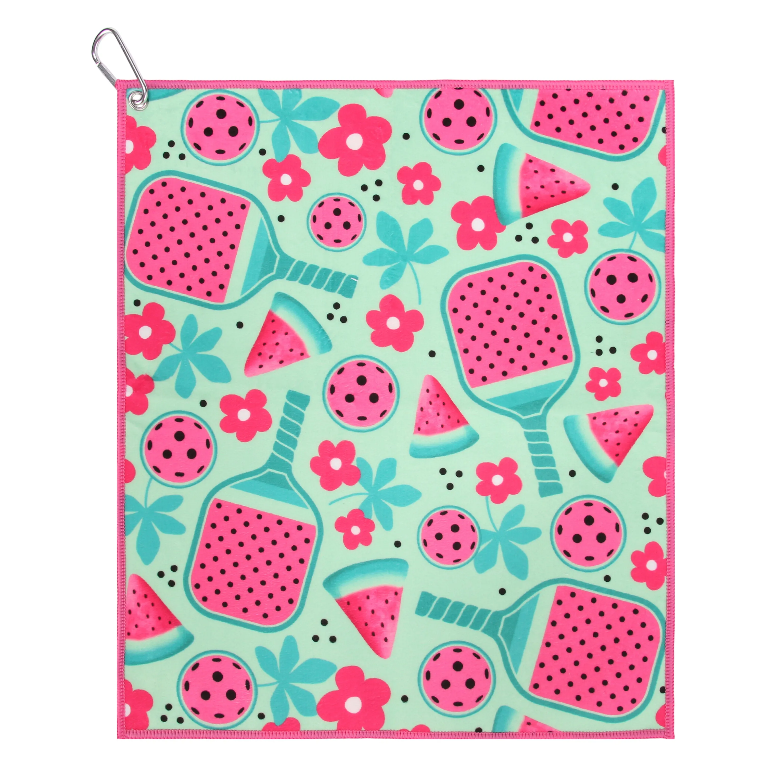 Watermelon Pickle Pickleball Towel