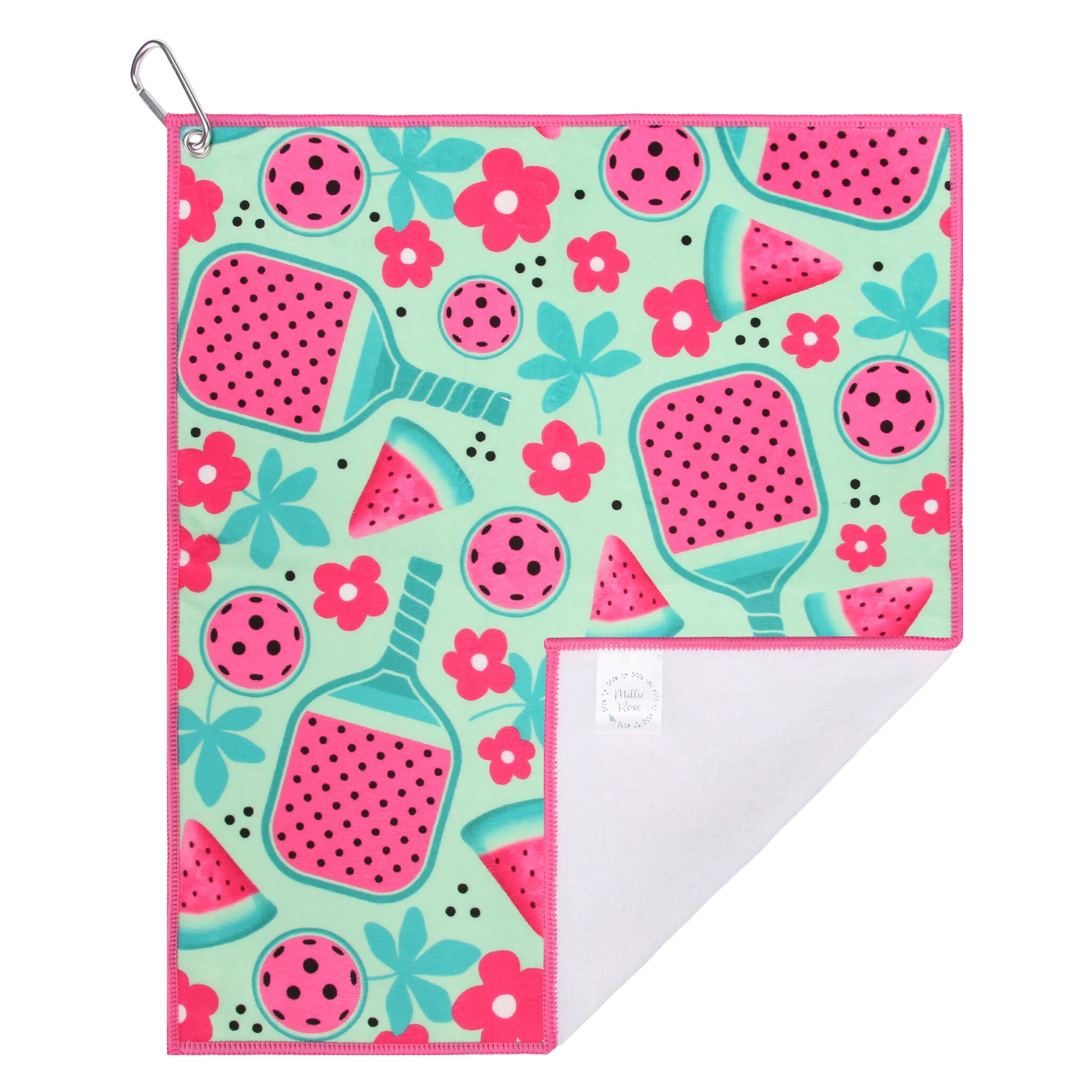 Watermelon Pickle Pickleball Towel