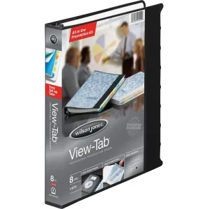 Wilson Jones View-Tab 8-Tab Presentation Binder