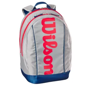 Wilson Junior Racquet Backpack (Grey/Blue/Red)