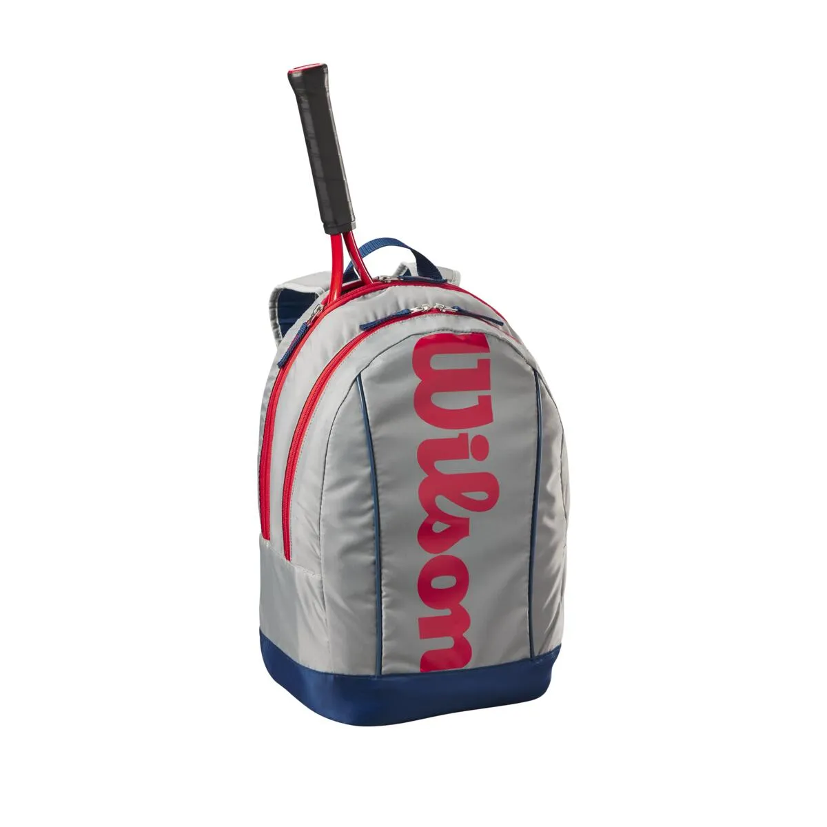Wilson Junior Racquet Backpack (Grey/Blue/Red)