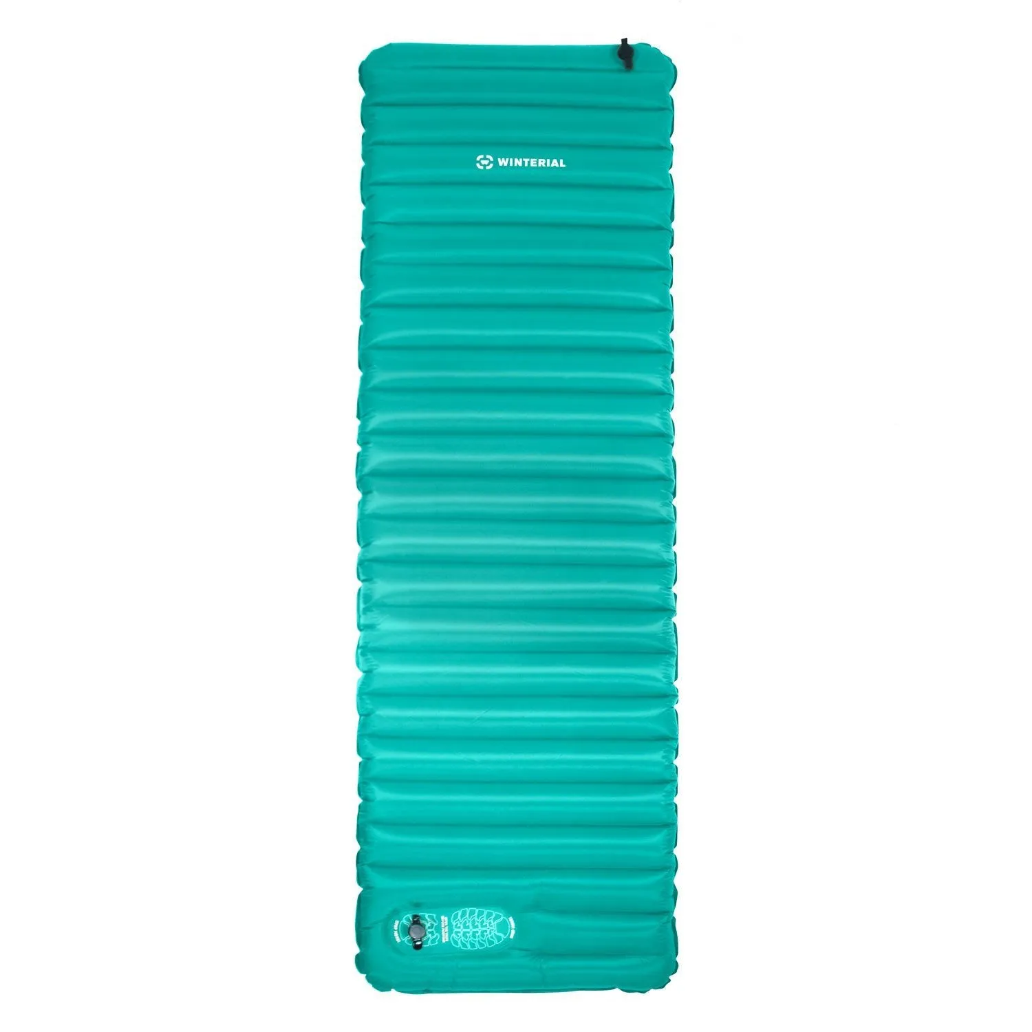 Winterial Sleeping Pad with Integrated Foot Pump