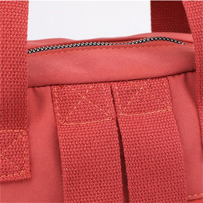 Women's Casual Zipper Travel Small Backpack