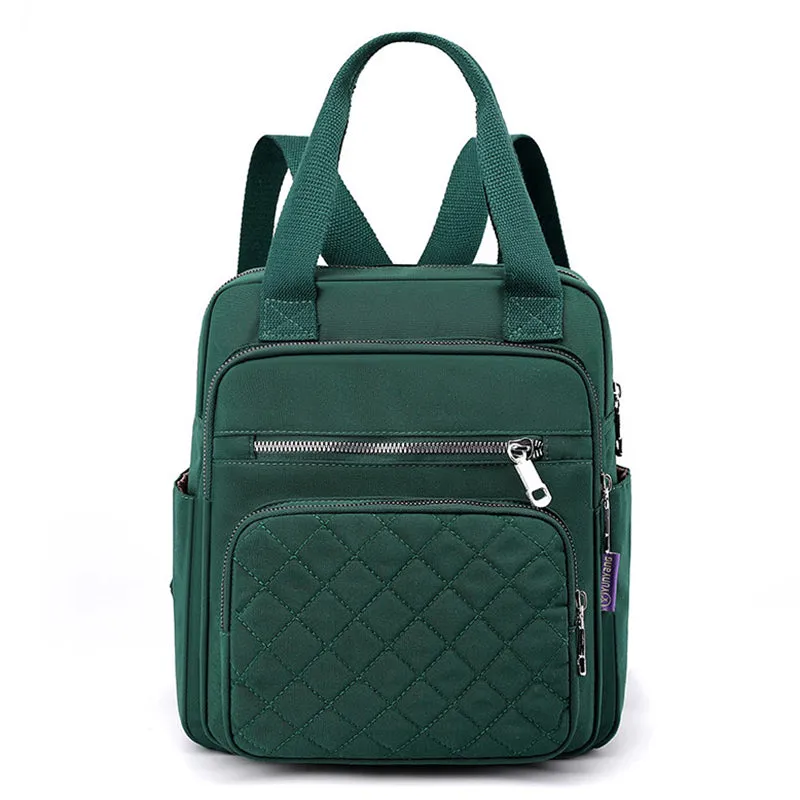 Women's Casual Zipper Travel Small Backpack