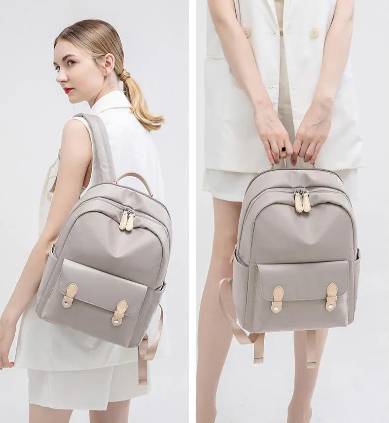 Women's Nylon Backpack – Large Capacity & Stylish Design