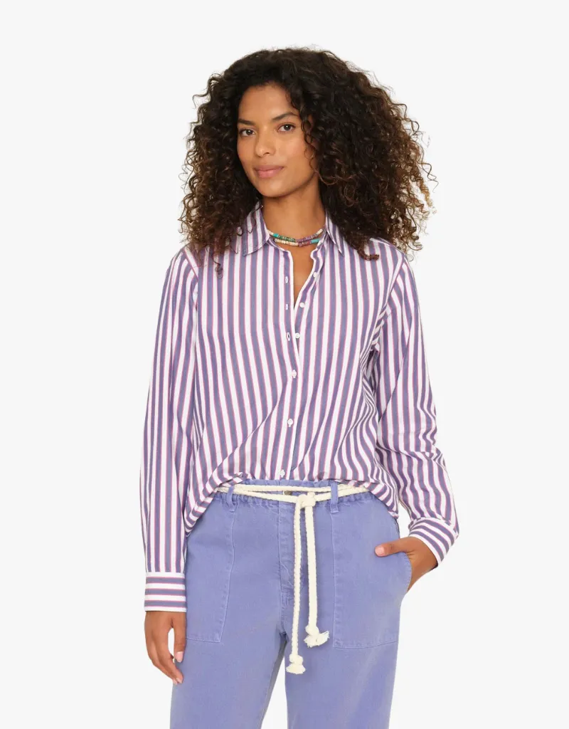 Xirena Beau Shirt in Blue Rose