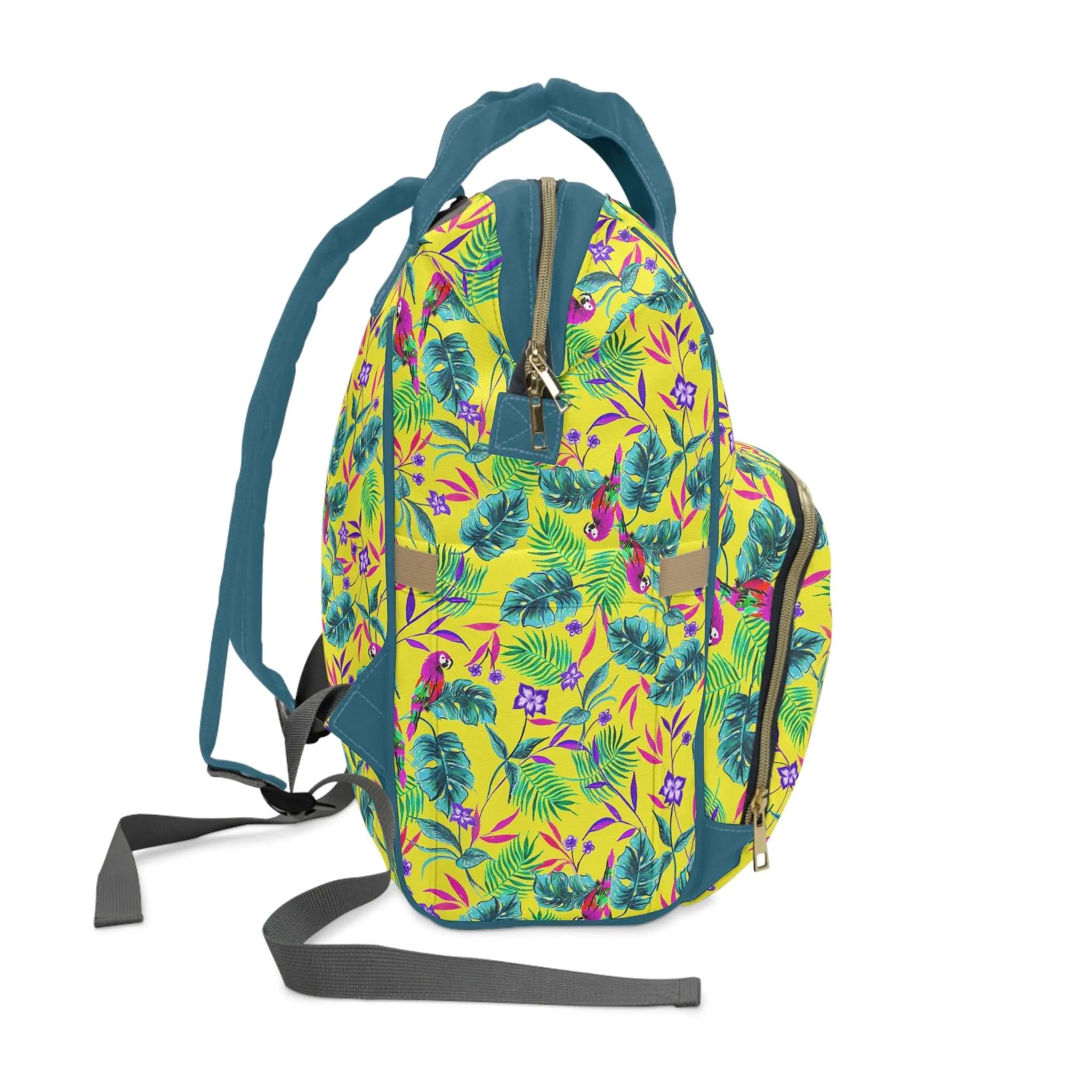 Yellow Baby Changing Bag Backpack - Pollywood
