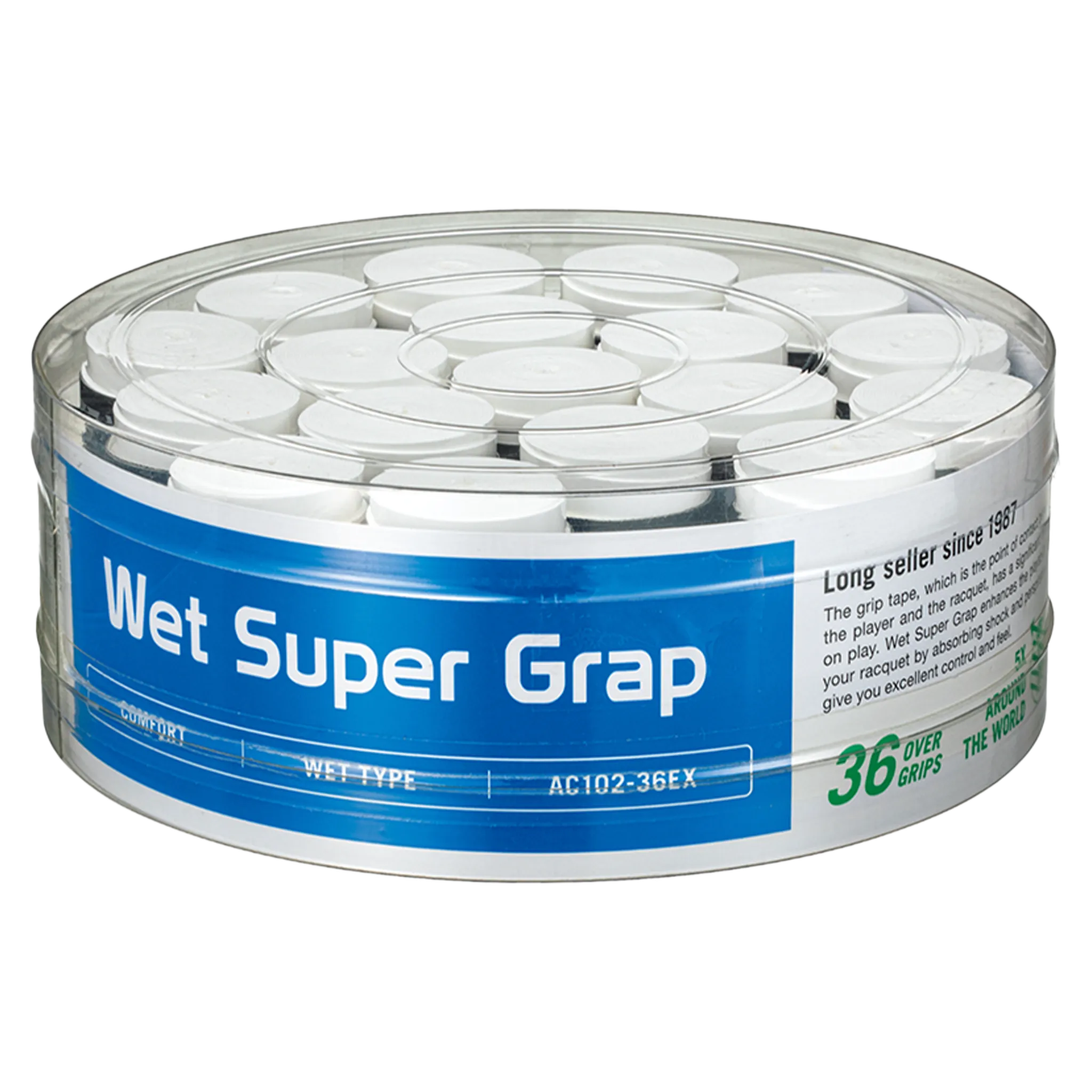 Yonex Wet Super Grap White (36 Grips)