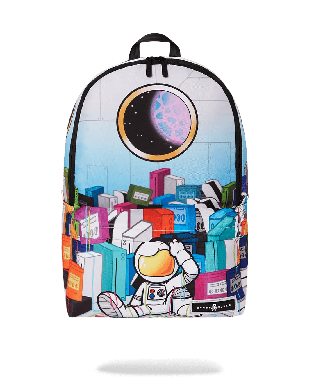 YOU PLAY TOO MUCH SPACE JUNK BACKPACK