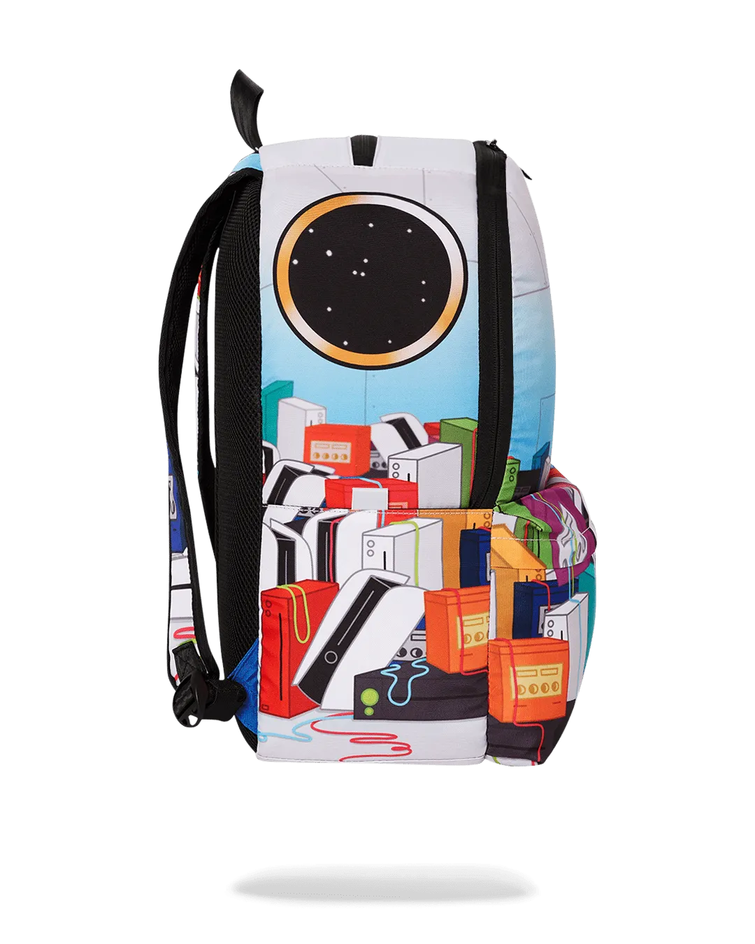 YOU PLAY TOO MUCH SPACE JUNK BACKPACK
