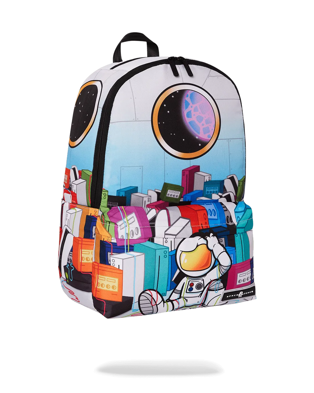 YOU PLAY TOO MUCH SPACE JUNK BACKPACK