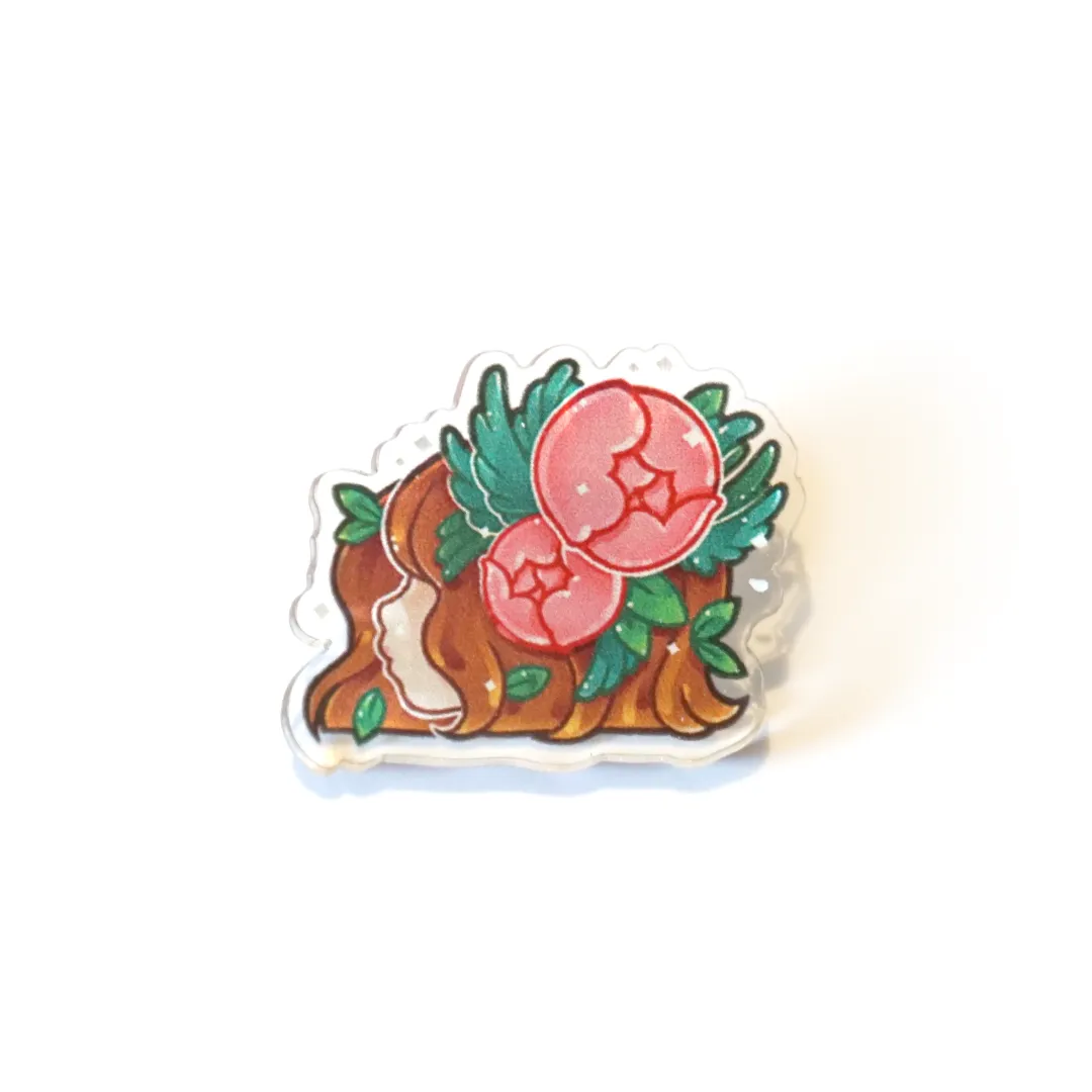 Young Girl | Acrylic Pin