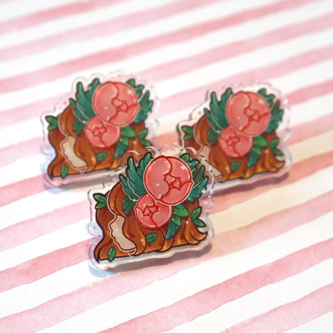 Young Girl | Acrylic Pin