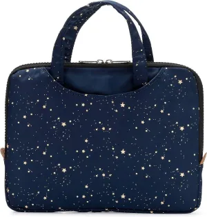 Yumbox Poche - Insulated Lunch Bag with Handles - Navy with Gold Stars