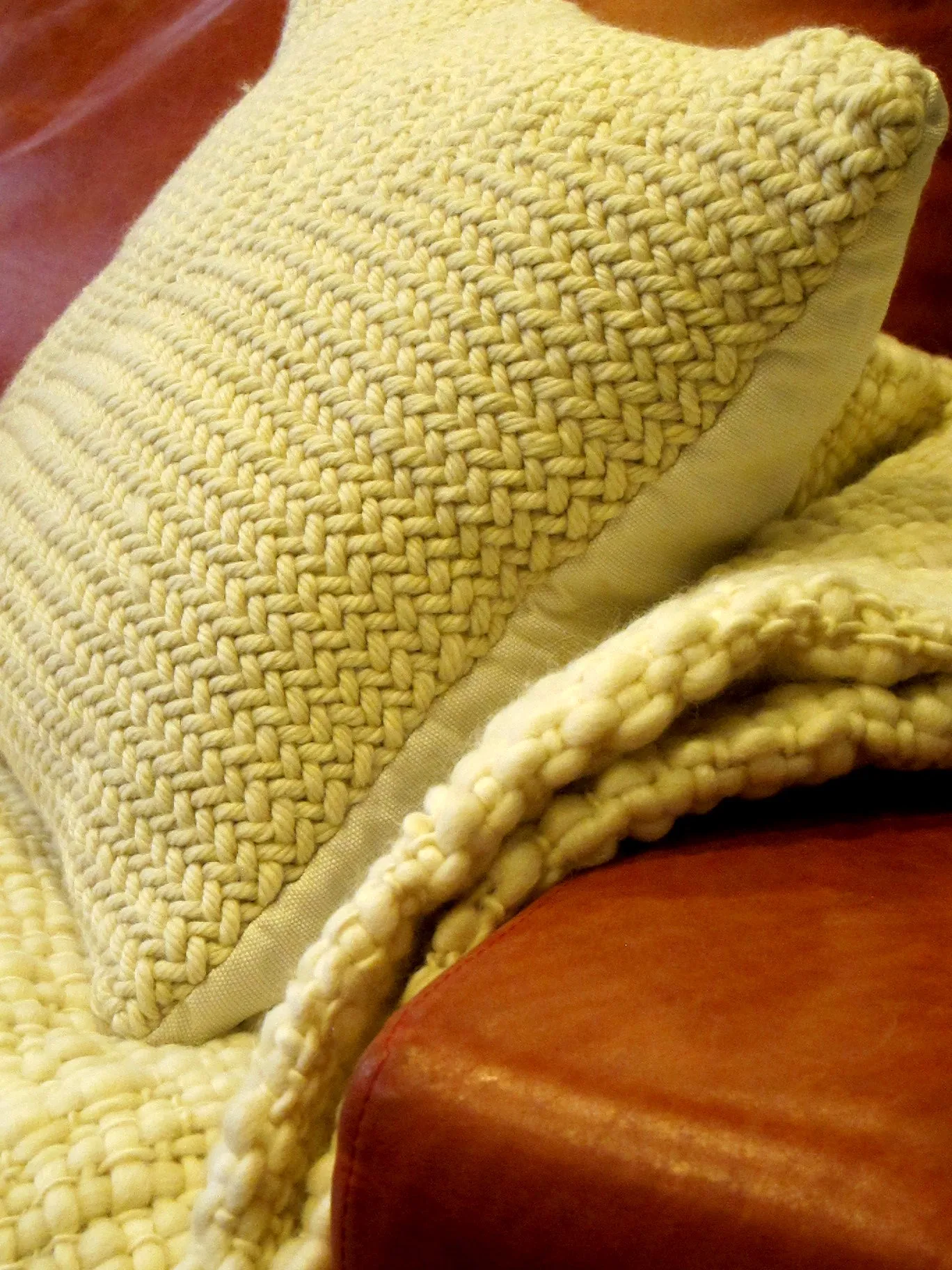 Zag Wool Pillow