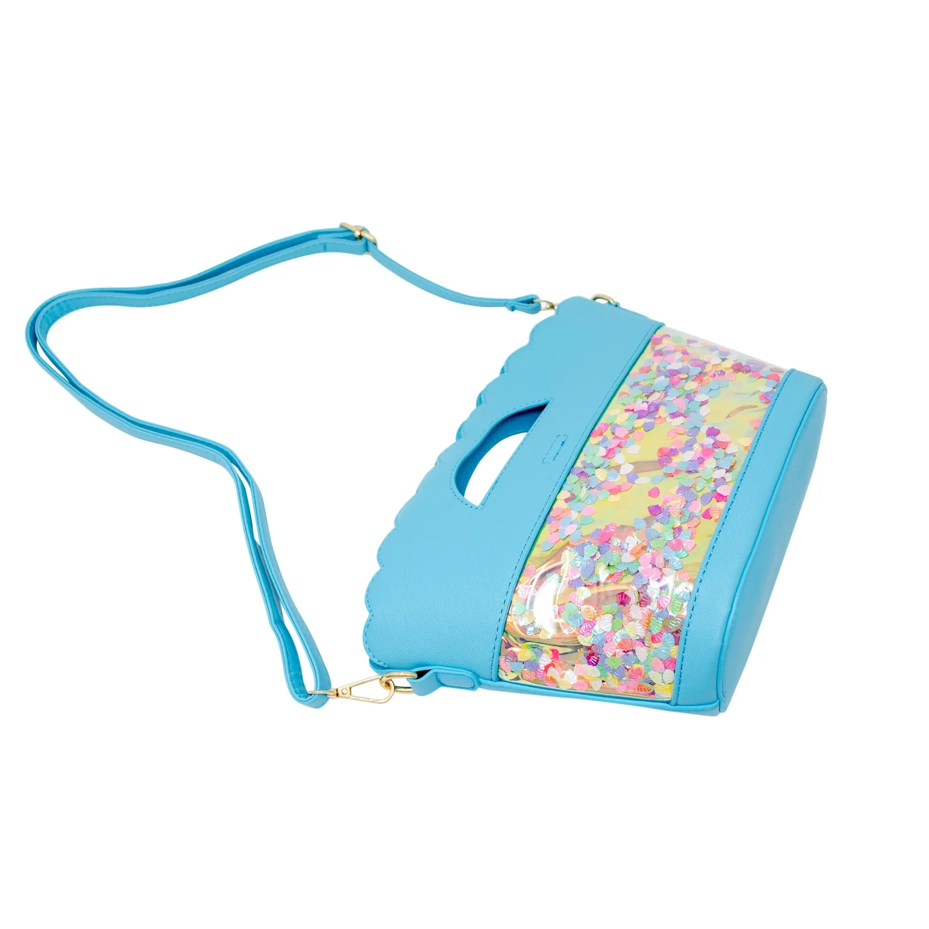 Zomi Gems Mermaid Confetti Tote Bag - Blue